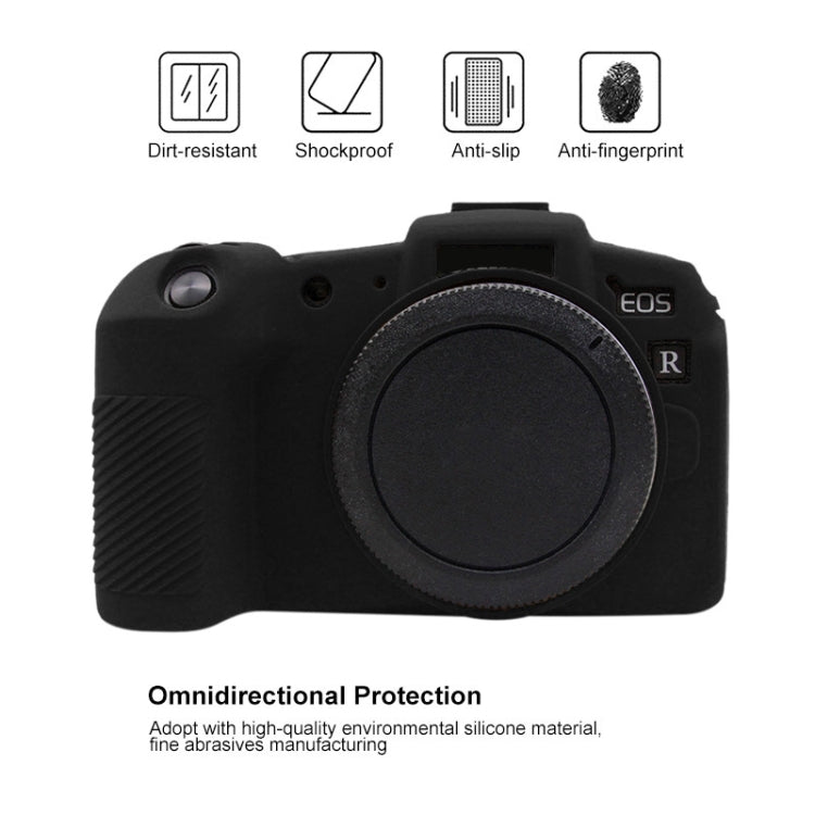 PULUZ Soft Silicone Protective Case for Canon EOS RP — Black