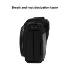 PULUZ Soft Silicone Protective Case for Canon EOS RP — Red