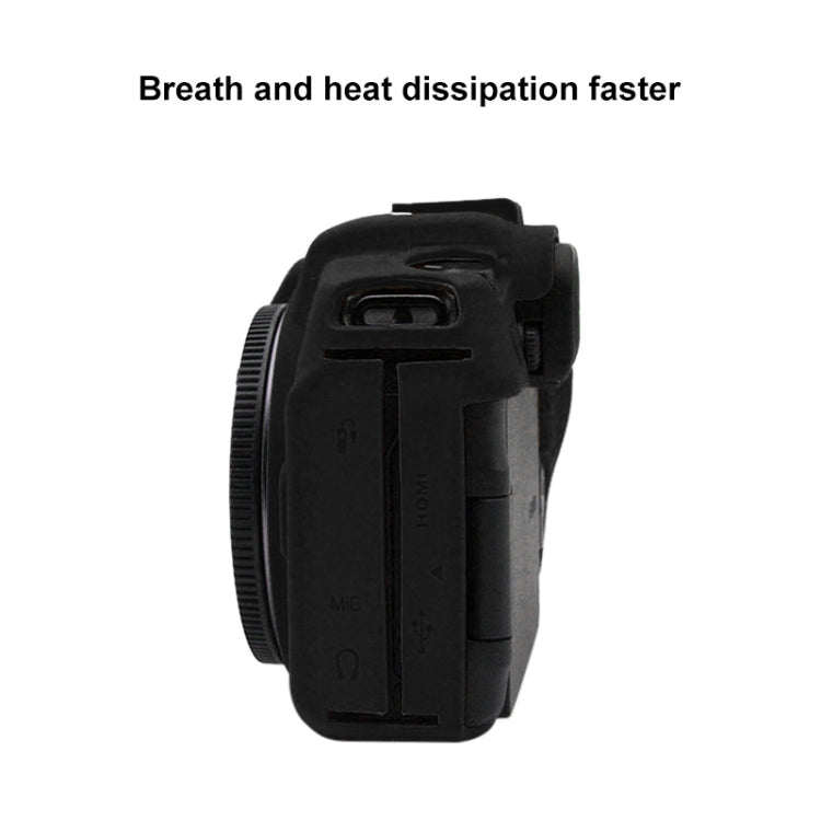 PULUZ Soft Silicone Protective Case for Canon EOS RP — Red