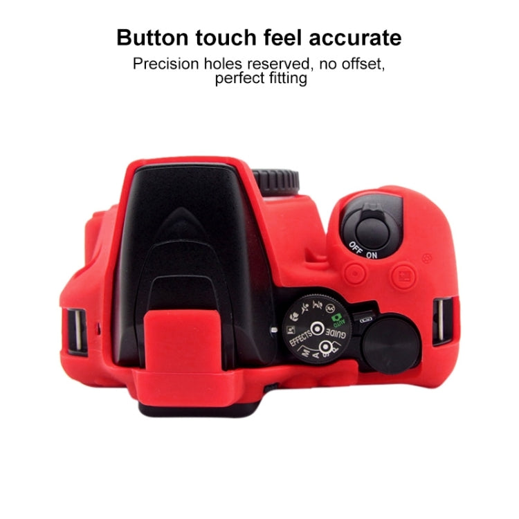 PULUZ Soft Silicone Protective Case for Nikon D3500