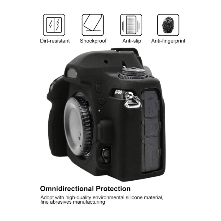 PULUZ Soft Silicone Protective Case for Nikon D780