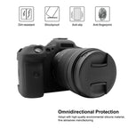 PULUZ Soft Silicone Protective Case for Canon EOS R5 — Black