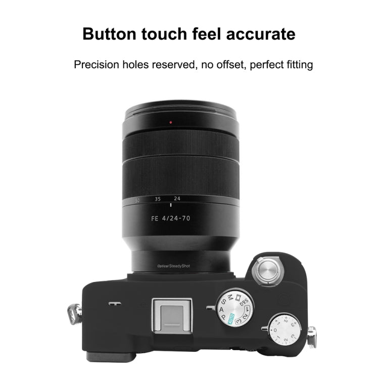 PULUZ Soft Silicone Protective Case for Sony A7C / ILCE-7C