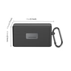 PULUZ Charging Case Silicone Scratch-proof Protective Cover, For DJI Mic 2 — For DJI Mic 2