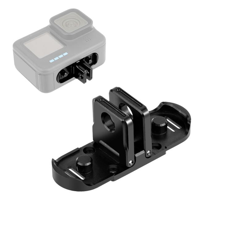 PULUZ Quick Release Magnetic Folding Base Adapter for GoPro HERO12 Black /11 Black /11 Black mini /10 Black /9 Black /8 Black / Max