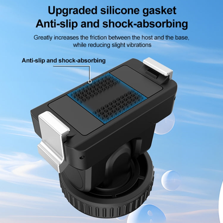 PULUZ Cold Shoe Gimbal Quick Release Base Adapter, For DJI Osmo Action 5 Pro / 4 / 3