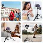 PULUZ 2m 8-section Aluminum Alloy Broadcast Fill Light Bracket Telescopic Tripod — view 9