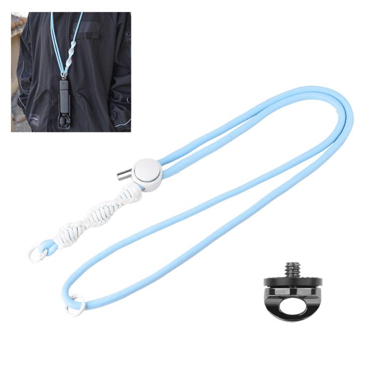 PULUZ Sports Camera Lanyard Long Adjustable Anti-lost Rope for OSMO Pocket 3 / Insta360 X4
