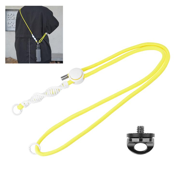 PULUZ Sports Camera Lanyard Long Adjustable Anti-lost Rope for OSMO Pocket 3 / Insta360 X4