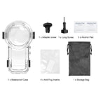 For Insta360 X5 PULUZ Quick Release 60m Waterproof Sealed Diving Case