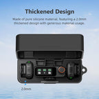 PULUZ Charging Case Silicone Scratch-proof Protective Cover, For DJI Mic 3 — view 4