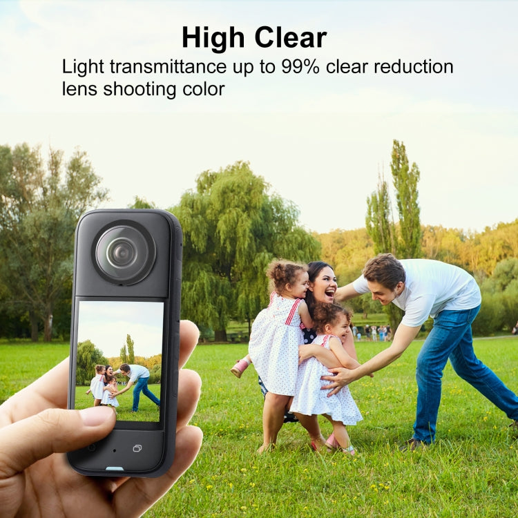 For Insta360 X3 PULUZ Lens Guard PC Protective Cover