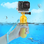 PULUZ Floating Handle Bobber Hand Grip with Strap for GoPro, Insta360, DJI and Other Action Cameras