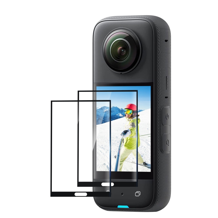 PULUZ 2pcs Curved HD Screen Film, For Insta360 X3