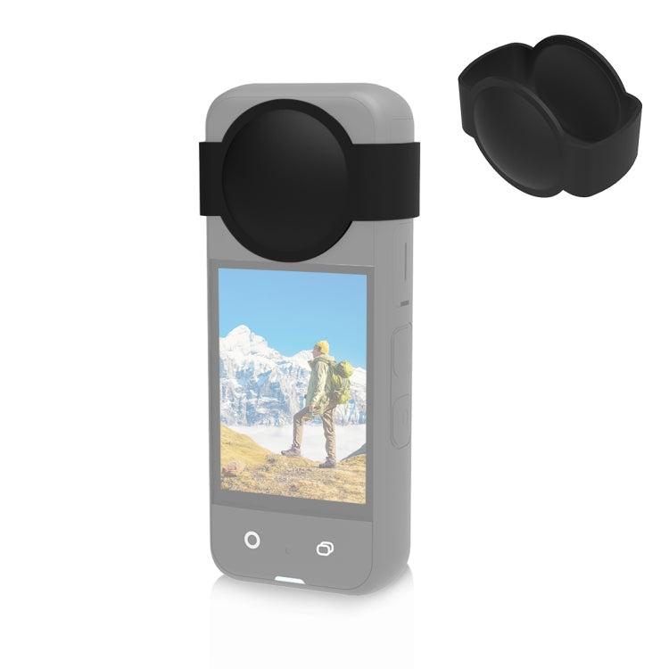 For Insta360 X3 PULUZ Silicone Lens Body Lens Guard Protective Cover