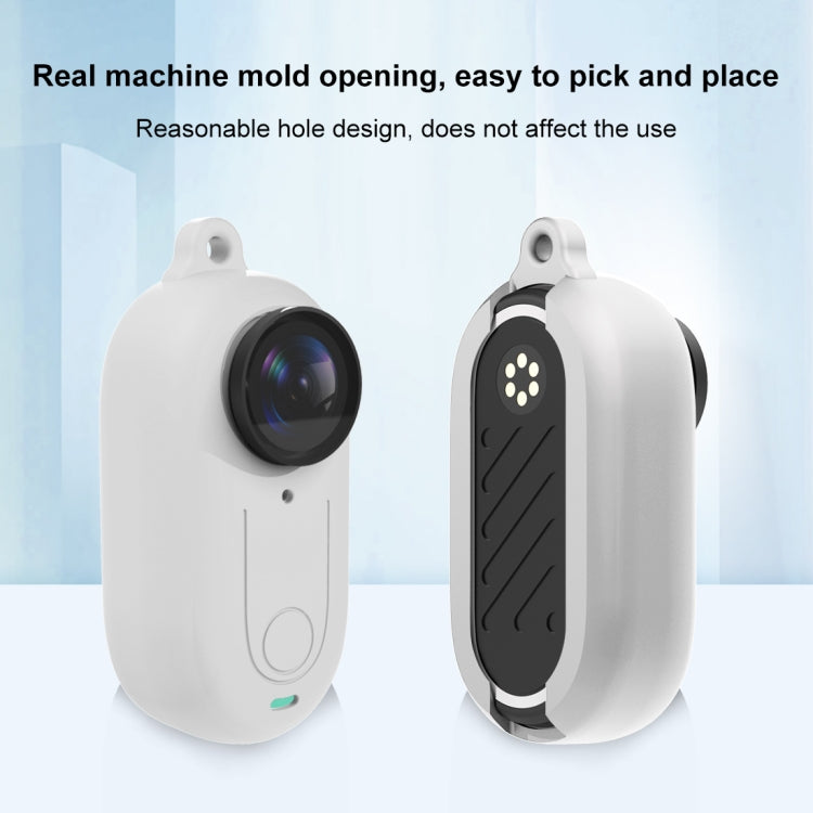 For Insta360 GO 3 PULUZ Camera Silicone Case with Lens Cover