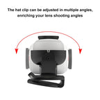 For Insta360 GO3 PULUZ Backpack Hat Rec-mounts Quick Release Clamp Mount