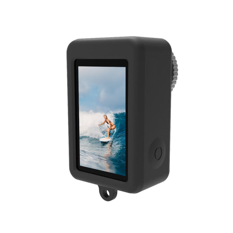 PULUZ Silicone Protective Case with Lens Cap, For DJI Osmo Action 4 / 3