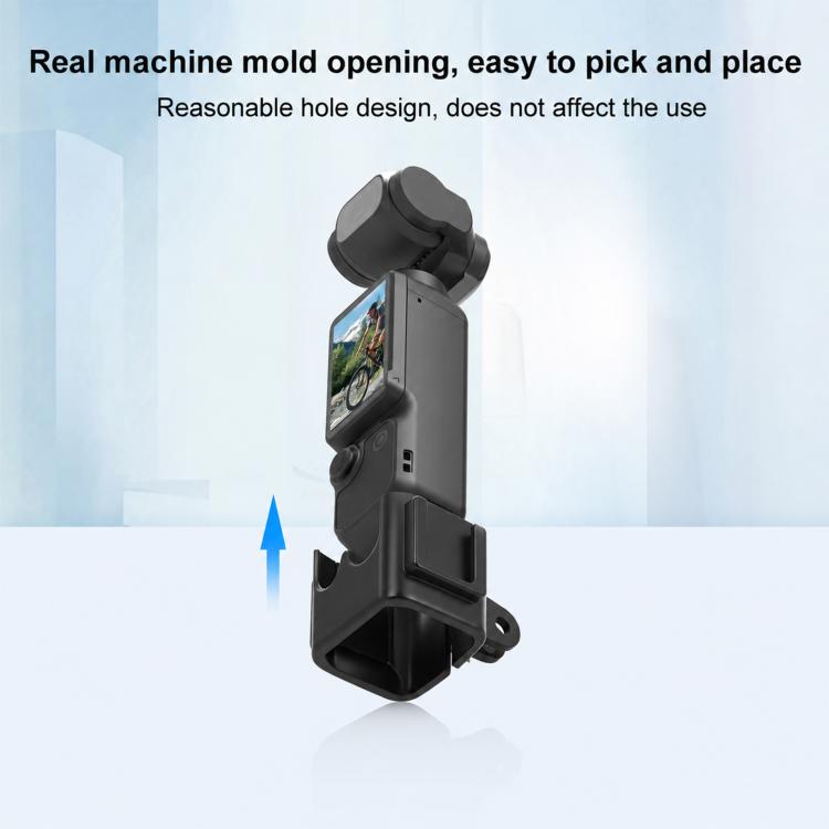 For DJI OSMO Pocket 3 PULUZ Protection Frame Cage Expansion Adapter Bracket