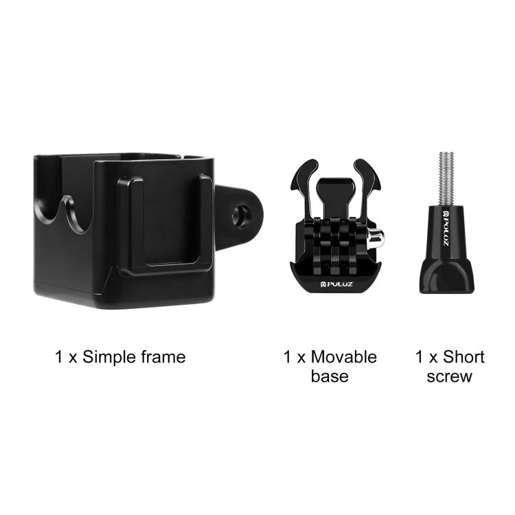 For DJI OSMO Pocket 3 PULUZ Protection Frame Cage Expansion Adapter Bracket