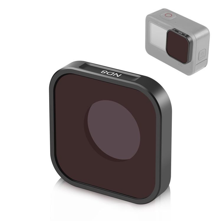 PULUZ Action Camera ND8 Lens Filter ForGoPro HERO13 Black /12 Black /11 Black /11 Black Mini /10 Black /9 Black