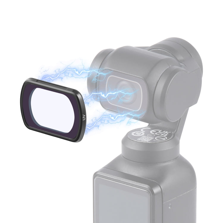For DJI Pocket 3 PULUZ Magnetic Camera Lens UV Filter