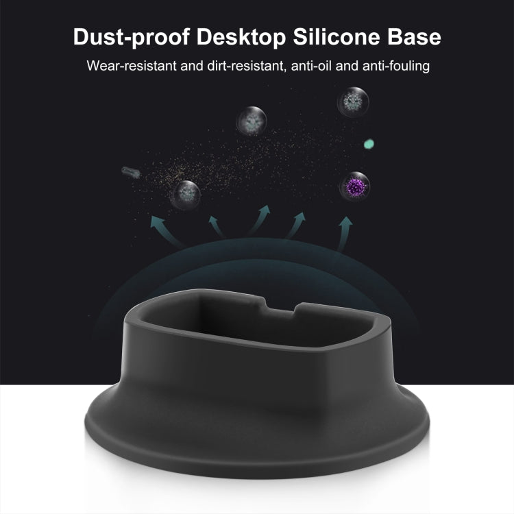 For DJI Insta360 X4 PULUZ Silicone Dock Desktop Fixed Base Bracket — view 6
