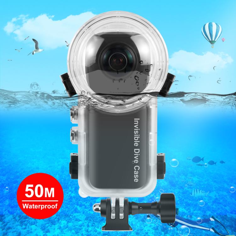 PULUZ 50m Waterproof Sealed Diving Case, For Insta360 X4