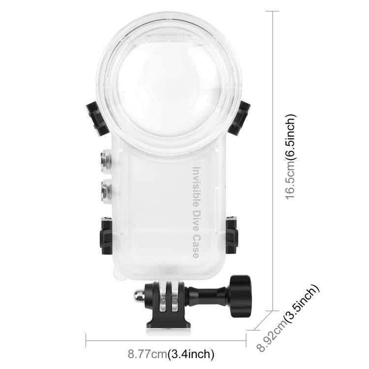 PULUZ 50m Waterproof Sealed Diving Case, For Insta360 X4