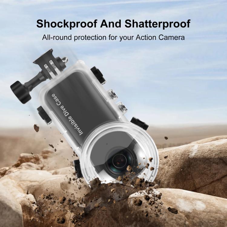 PULUZ 50m Waterproof Sealed Diving Case, For Insta360 X4