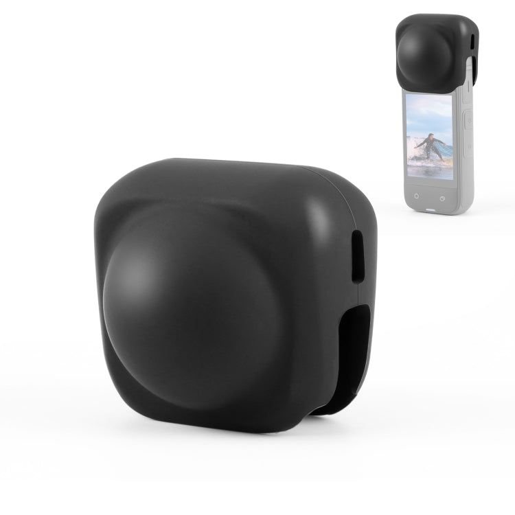 For Insta360 X4 PULUZ Silicone Protective Lens Cover