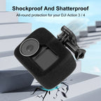 For DJI Osmo Action 4 / 3 PULUZ High Density Foam Windshield — view 7