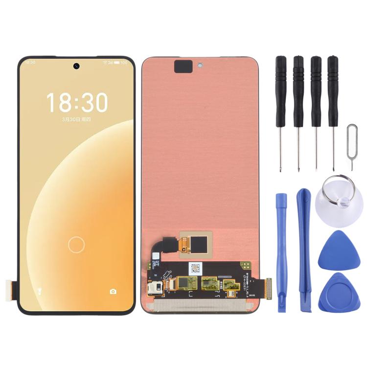 For Meizu 20 Original AMOLED Material LCD Screen with Digitizer Full Assembly