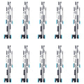 10pcs Original Front Housing Adhesive, For Sony Xperia 1 VI