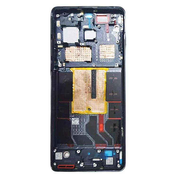 Middle Frame Bezel Plate, For OnePlus 12 — Black