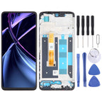 OEM LCD Screen Digitizer Full Assembly with Frame, For Realme Narzo N55