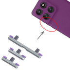 10pairs Power Button and Volume Control Button, For Motorola Edge 60 Pro