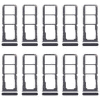 For Realme 11x 5G RMX3785 10pcs Original SIM Card Tray + SIM Card Tray + Micro SD Card Tray