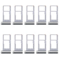 For Realme 12 4G RMX3871 10pcs Original SIM Card Tray + SIM Card Tray / Micro SD Card Tray