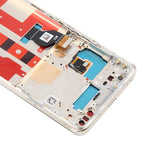 For Honor Magic4 Pro Original LCD Screen Digitizer Full Assembly with Frame, Supporting Fingerprint Identification, For Honor Magic4 Pro(Original) — Silver