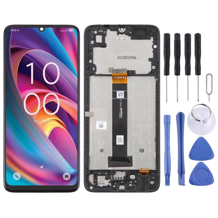 LCD Screen Digitizer Full Assembly with Frame, For TCL K32