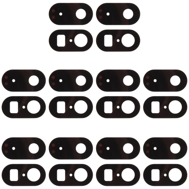 10pcs Back Camera Lens, For Google Pixel 9 Pro Fold