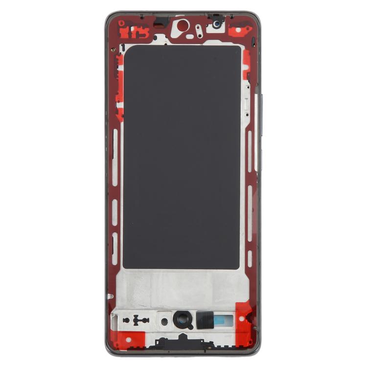 For OPPO Reno11 Pro Global CPH2607 Middle Frame Bezel Plate — Black