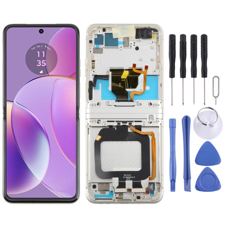 For Motorola Razr 40 XT2323-2 Original LCD Screen Digitizer Full Assembly with Frame — view 8