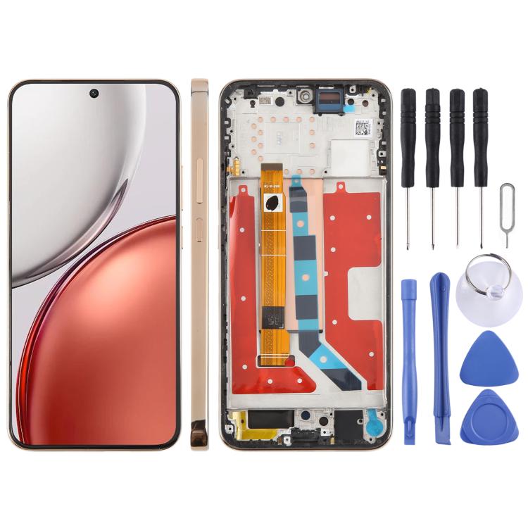 For Honor Magic8 Lite Original LCD Screen Digitizer Full Assembly with Frame, For Honor Magic8 Lite(Original) — view 7