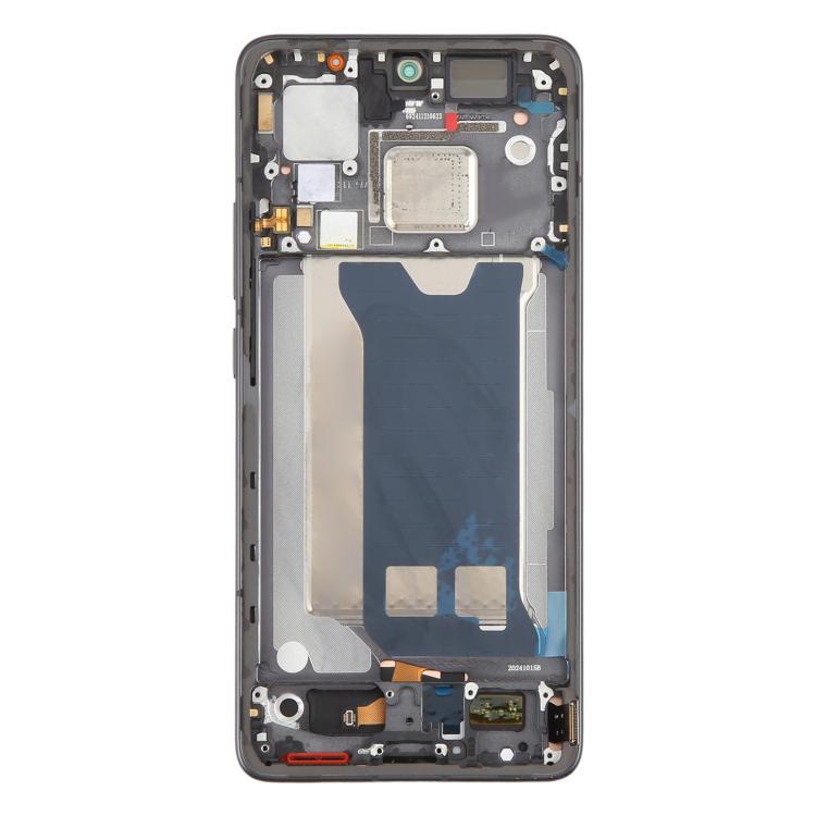 For Xiaomi Poco F7 Pro Original LCD Screen Digitizer Full Assembly with Frame, For Xiaomi Poco F7 Pro(Original) — Black