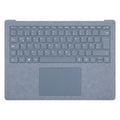 UK German Keyboard with C Shell / Touchpad, For Microsoft Surface Laptop 4 13.5 inch