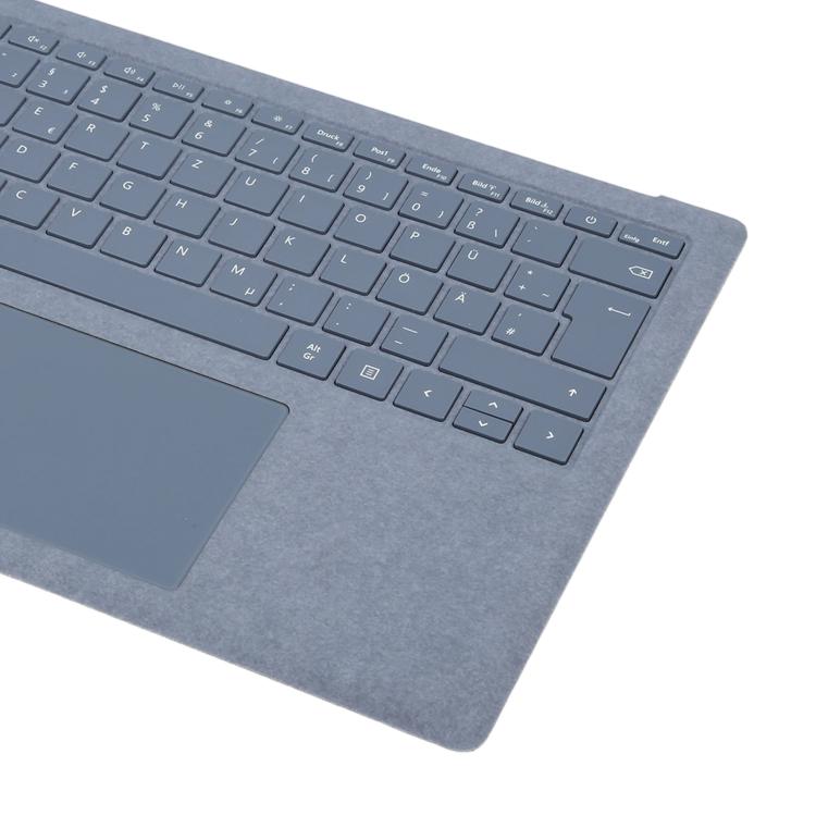 UK German Keyboard with C Shell / Touchpad, For Microsoft Surface Laptop 4 13.5 inch