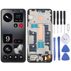 For Nothing CMF Phone 1 A015 Original LCD Screen Digitizer Full Assembly with Frame