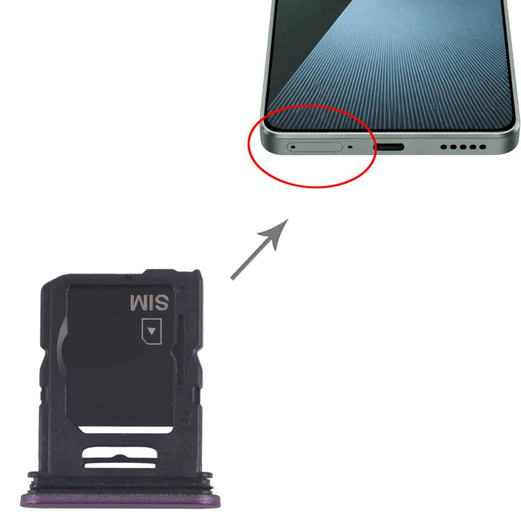 For Sony Xperia 1 VII Original SIM Card Tray + Micro SD Card Tray